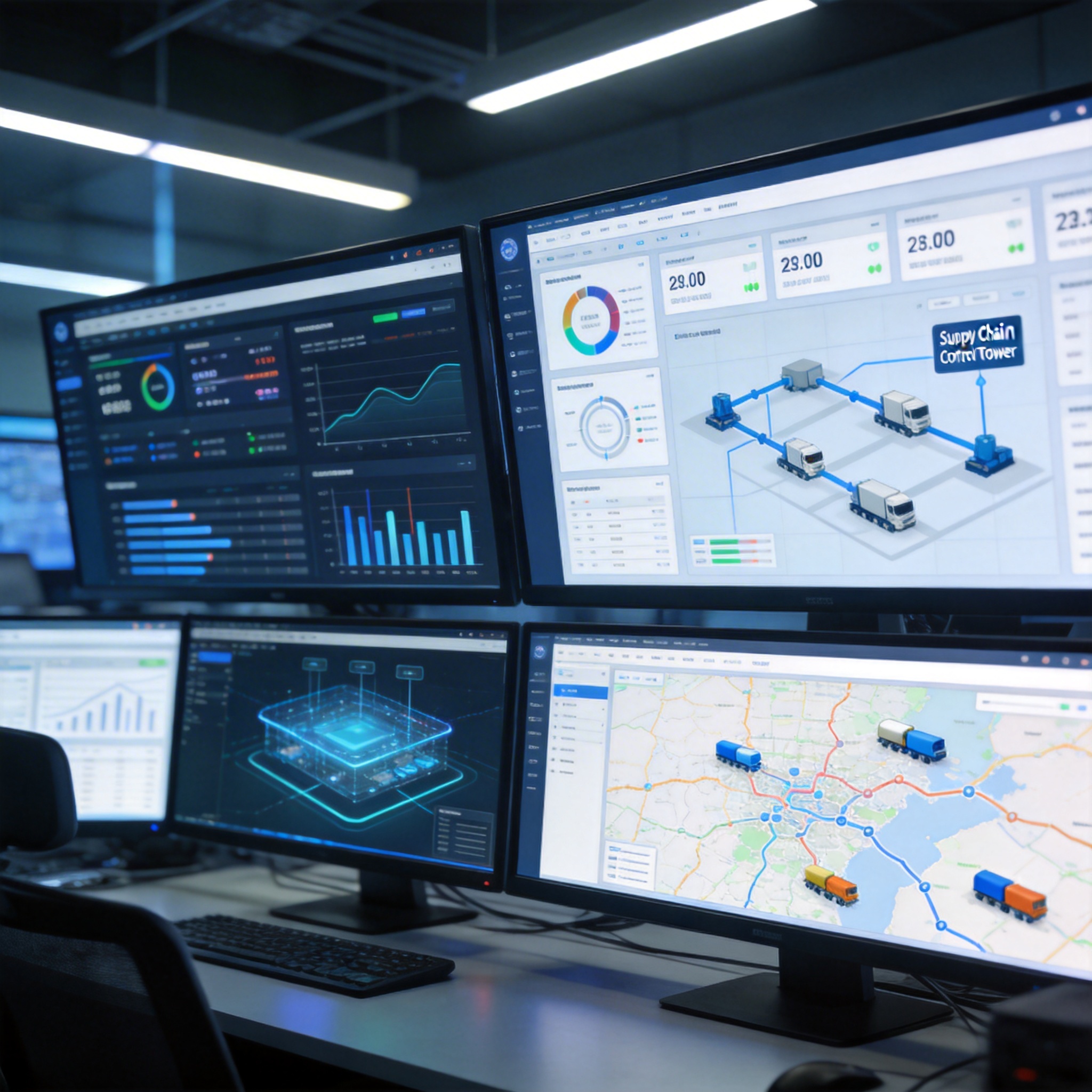 Integrated Control Tower Dashboard